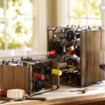 pottery barn rack, climate controlled storage unit NYC, climate-controlled storage in NYC, Moishe's self storage, proper wine storage, what temperature to store wine