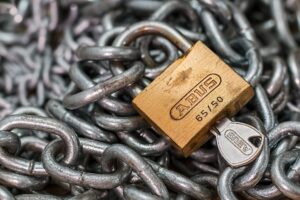 self storage lock, invest in lock, preparing for storage