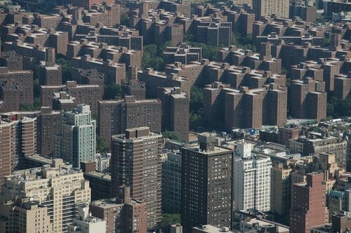 bronx aerial view