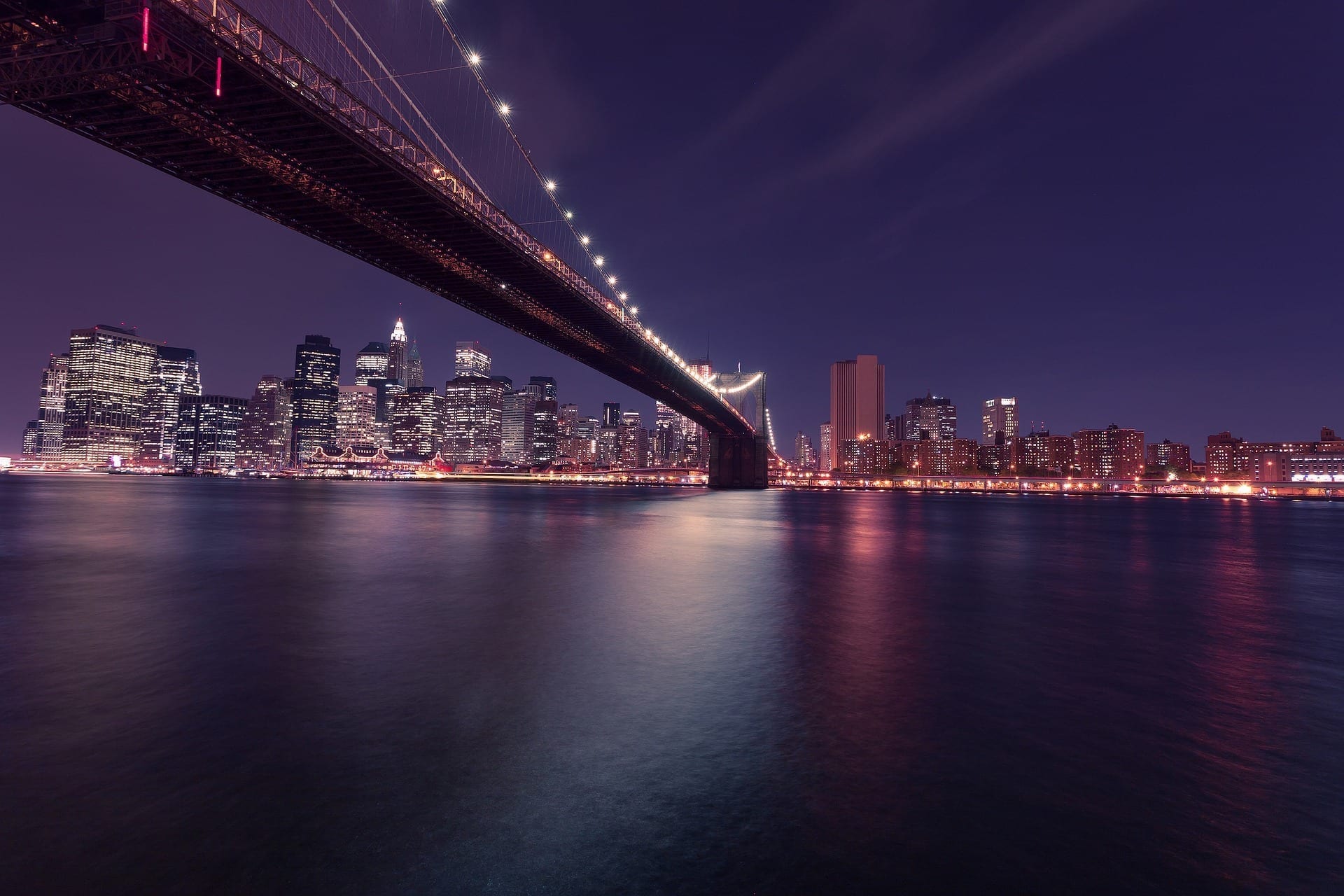 The Brooklyn bridge leads New YOrkers to affordable self storage, 24 hour storage near me, Moishe's Self Storage
