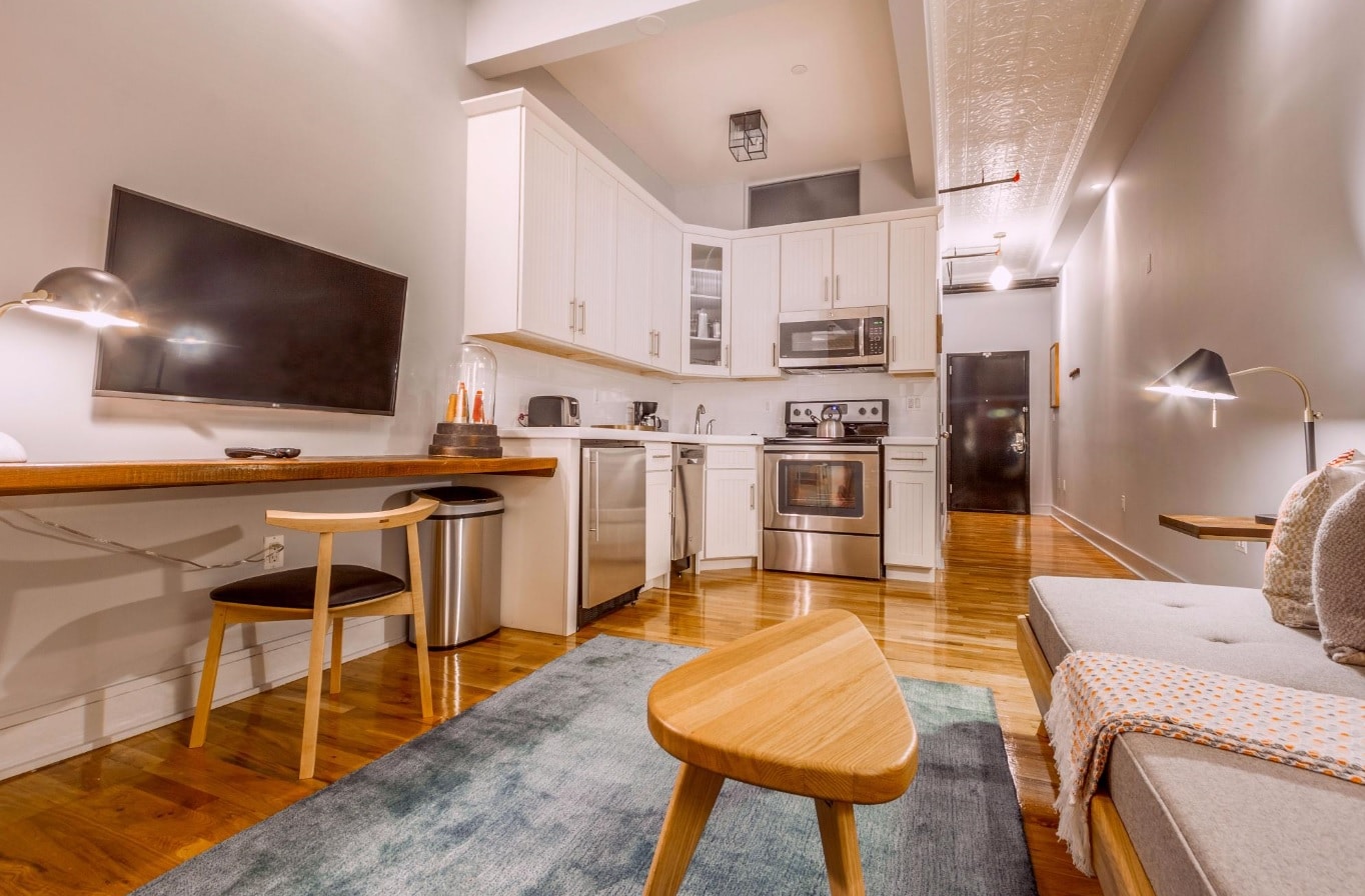 Modern, tidy Brooklyn apartment