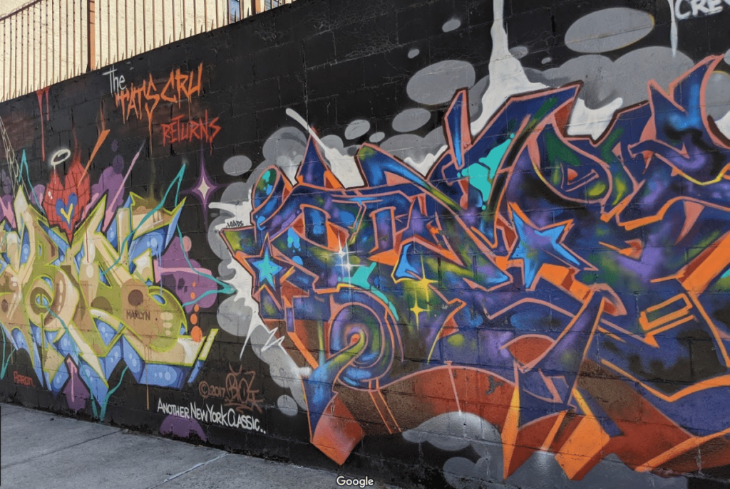 nelson avenue graffiti wall