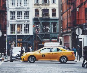 NYC taxi storage facility