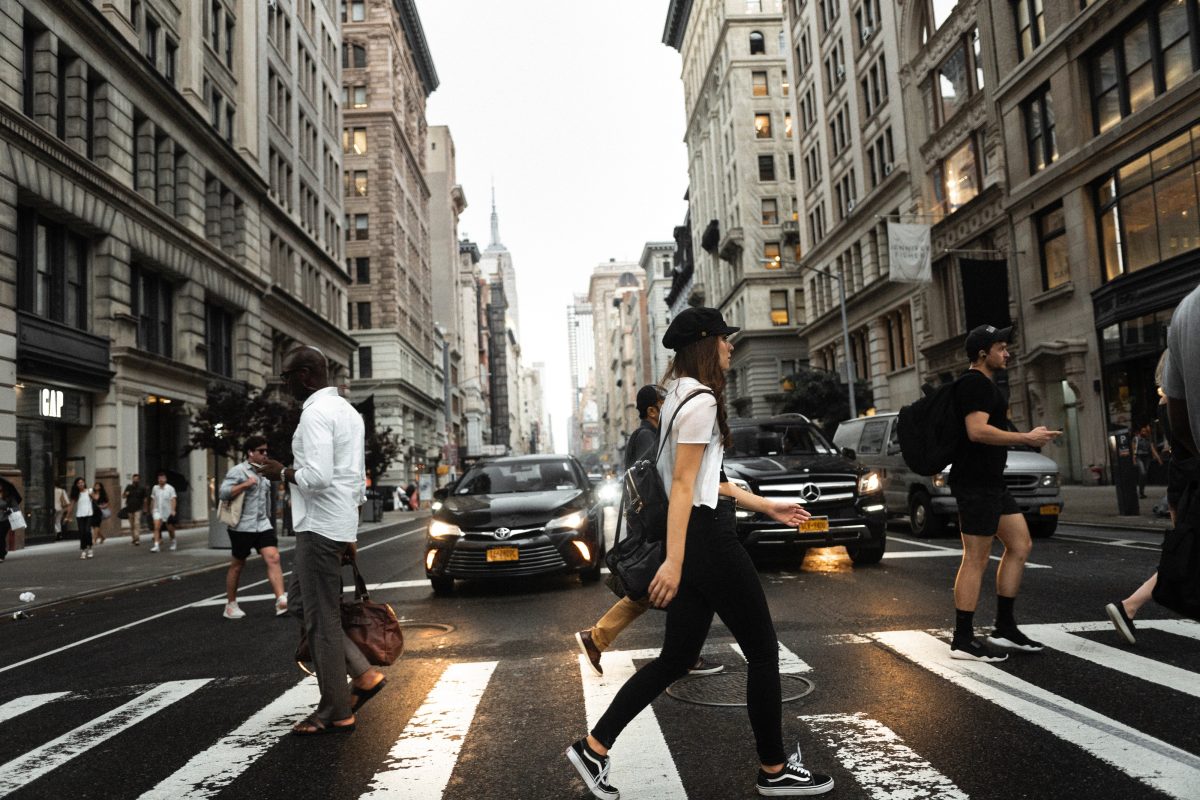 NYC walking